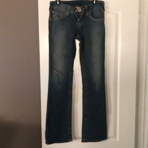 True religion boot cut jeans. EUC. Size 29 medium wash.